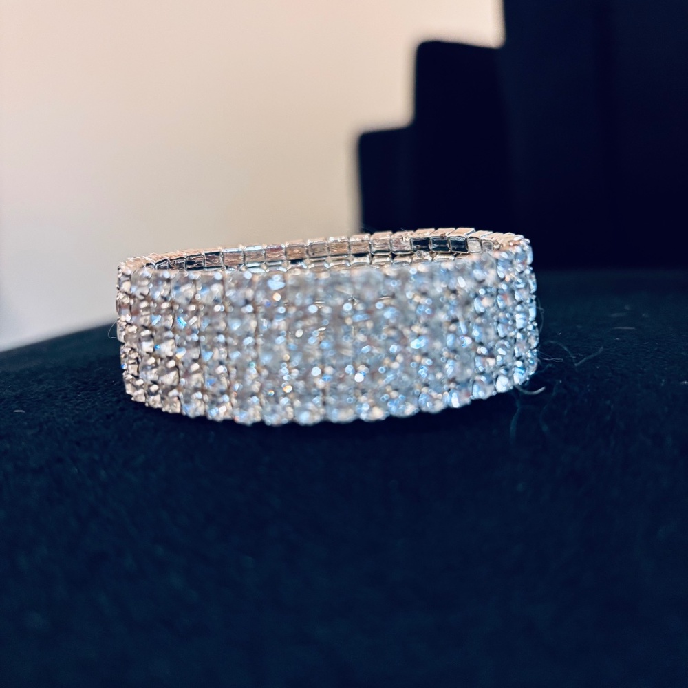 Zirconia diamond bracelet